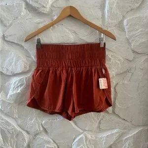 FP Movement The Way Home Red Earth Shorties M/L